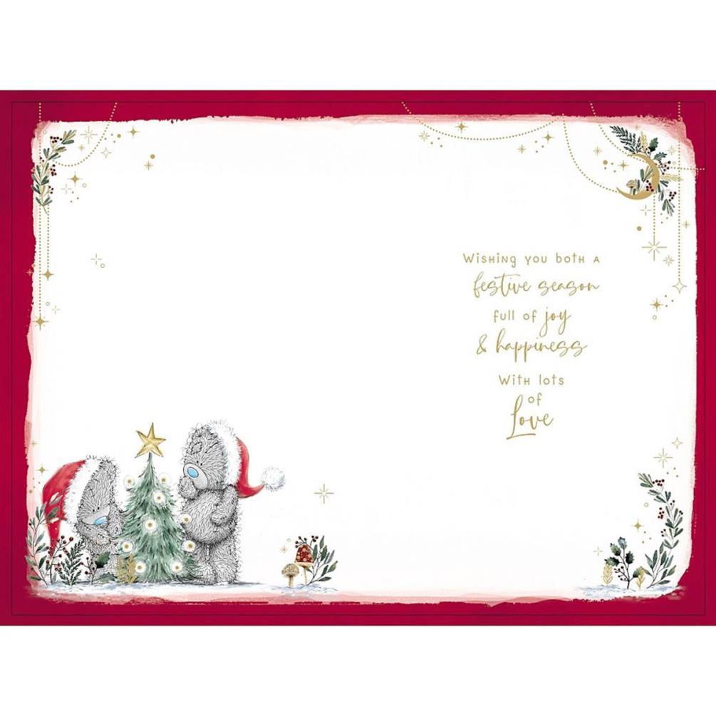 The Best Mum & Dad Me to You Bear Christmas Card Extra Image 1